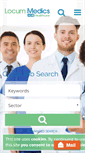 Mobile Screenshot of locummedics.com